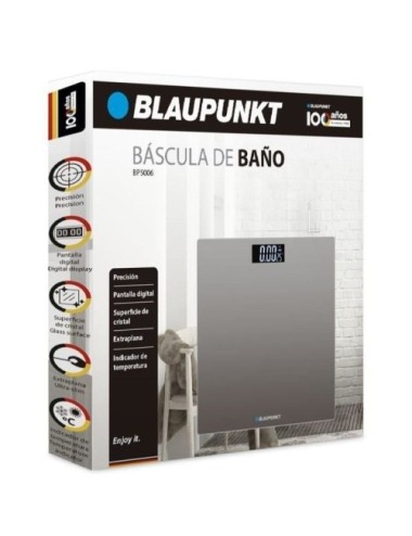 Báscula de Baño Blaupunkt BP5006/ Gris