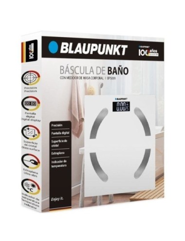 Báscula de Baño Blaupunkt BP5009/ Blanco