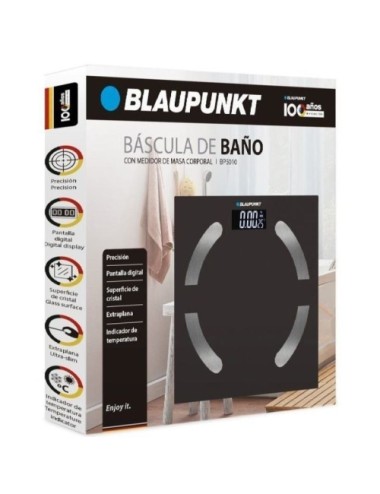 Báscula de Baño Blaupunkt BP5010/ Negro