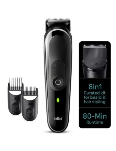 Recortadora Braun All in One Style Kit Series 3 MGK3440/ con Batería/ 8 Accesorios
