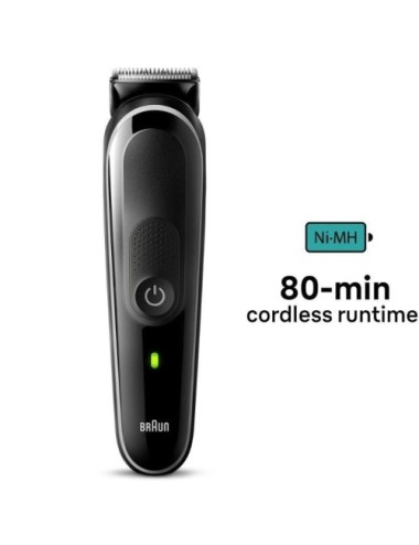 Recortadora Braun All in One Style Kit Series 3 MGK3440/ con Batería/ 8 Accesorios