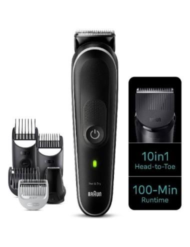 Recortadora Braun All in One Series 5 MGK5440/ con Batería/ 10 Accesorios