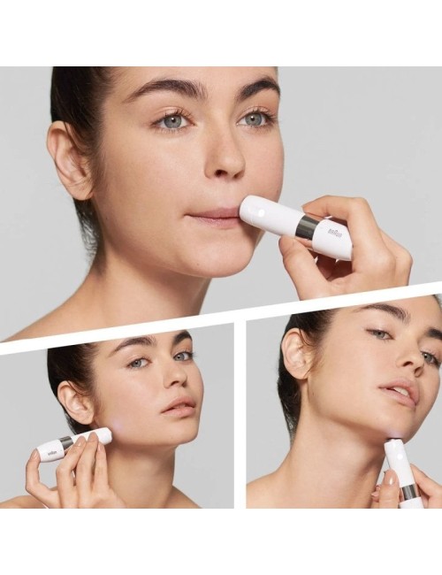Depiladora Facial Braun Mini Depiladora Facial FS1000/ con Batería