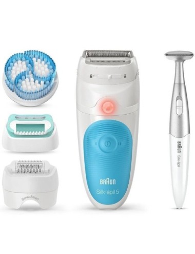Depiladora Braun Silk Epil Series 5 5-815/ Con Batería/ 5 Accesorios