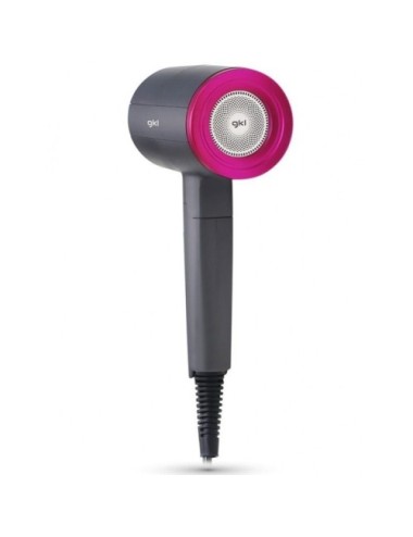 Secador GKL TOPAZ S2100/ 2200W/ Iónico/ Rosa y Gris