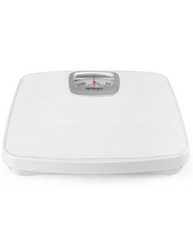 Báscula de Baño Orbegozo PB 2011/ Hasta 130kg/ Blanca