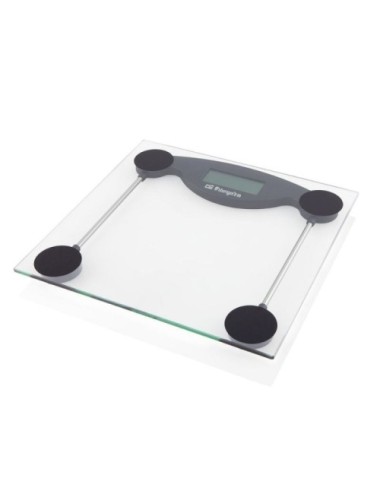 Báscula de Baño Orbegozo PB-2211/ Hasta 150kg/ Cristal