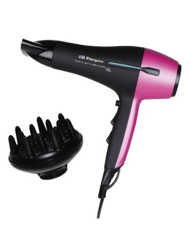 Secador Orbegozo SE 2320/ 2200W/ Negro y Lila