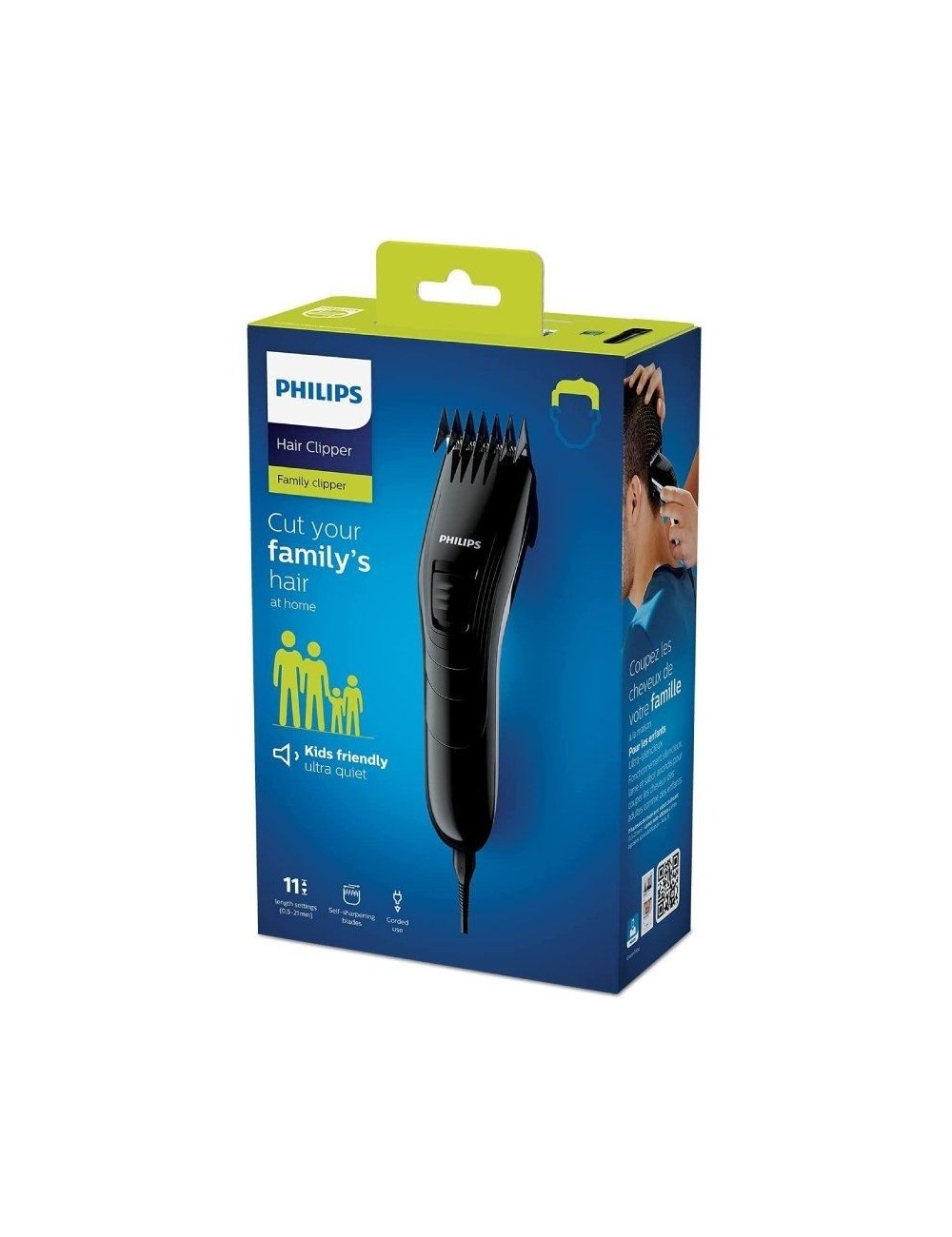 Cortapelos Philips QC5115/15/ con Cable/ 1 Accesorio