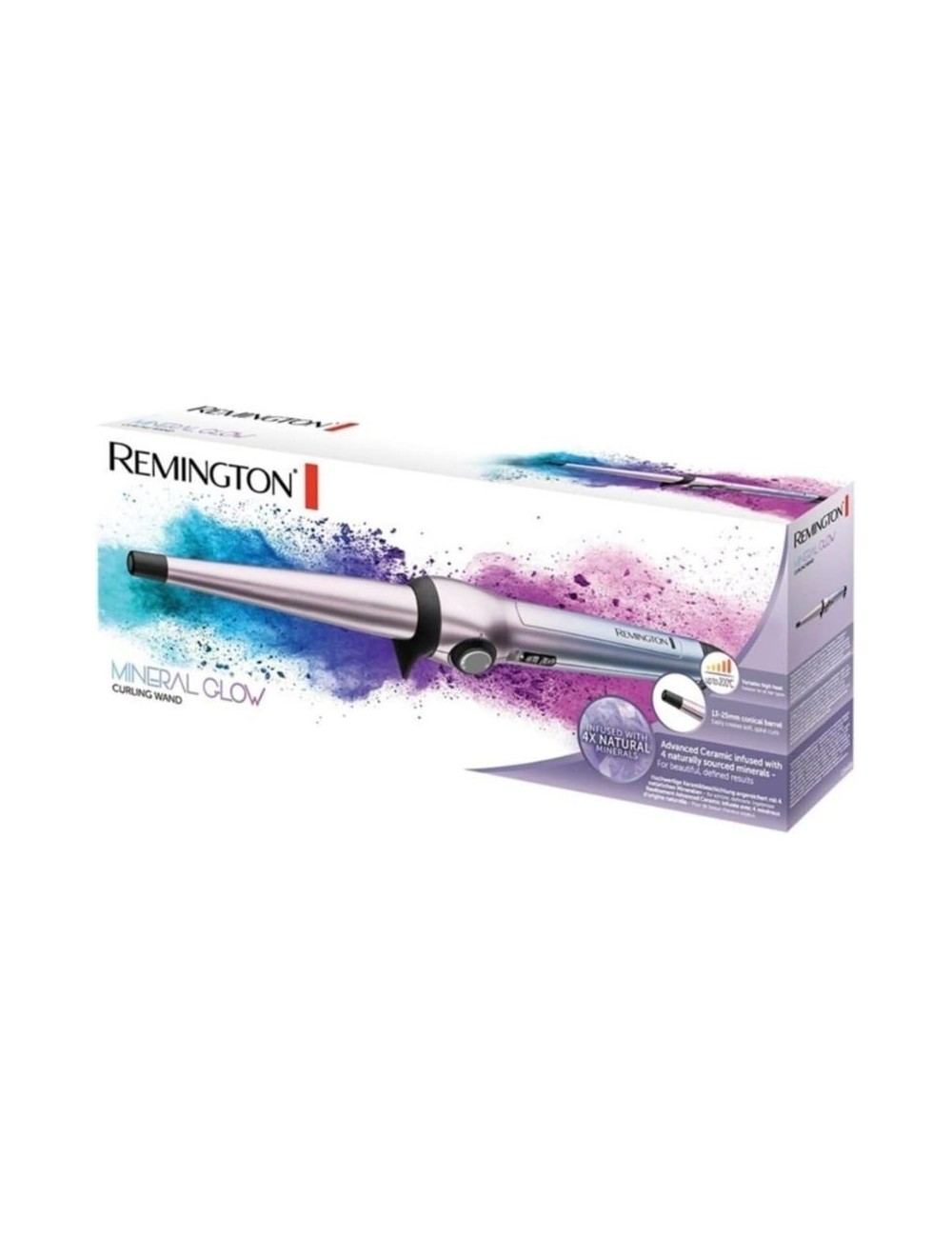 Rizador para el Pelo Remington Mineral Glow CI5408