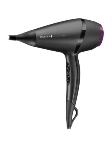 Secador Remington SuperCare Pro 2100 AC7100/ 2100W/ Iónico/ Negro y Lila