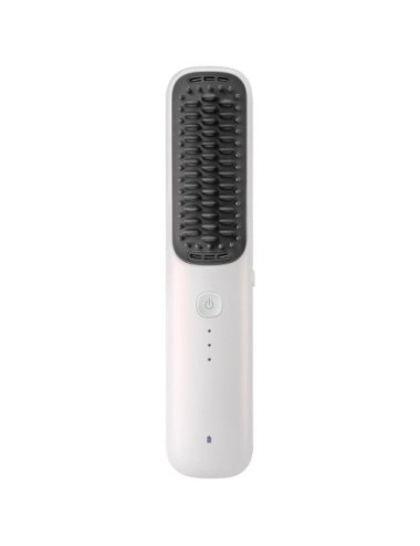 Cepillo Alisador para el Pelo Xiaomi Cordless Hair Straightener Brush/ Blanco