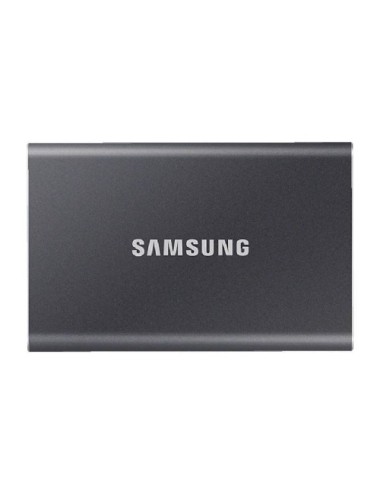 Disco Externo SSD Samsung Portable T7 2TB/ USB 3.2/ Gris