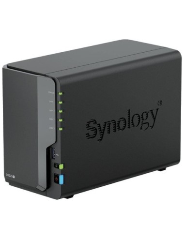 NAS Synology Diskstation DS225+/ 2 Bahías 3.5'- 2.5'/ 6GB DDR4/ 8TB/ Formato Torre