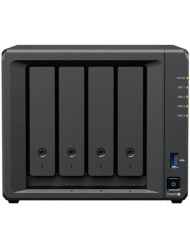 NAS Synology Diskstation DS425+/ 4 Bahías 3.5'- 2.5'/ 2GB DDR4/ Formato Torre
