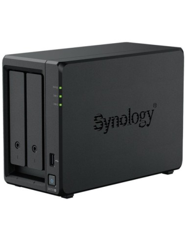 NAS Synology Diskstation DS725+/ 2 Bahías 3.5'- 2.5'/ 4GB DDR4/ 8TB/ Formato Torre