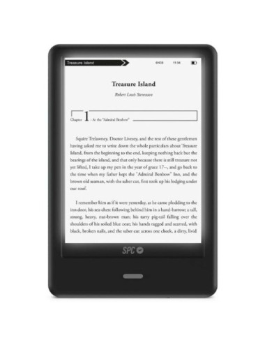 Libro Electrónico SPC Dickens Light 2 Pro/ 6'/ Tinta Electrónica/ Negro