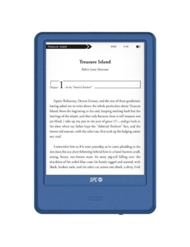 Libro Electrónico SPC Dickens Light 2 Pro/ 6'/ Tinta Electrónica/ Azul