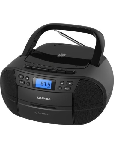 Radio CD Daewoo DW3014/ 4W/ Negro