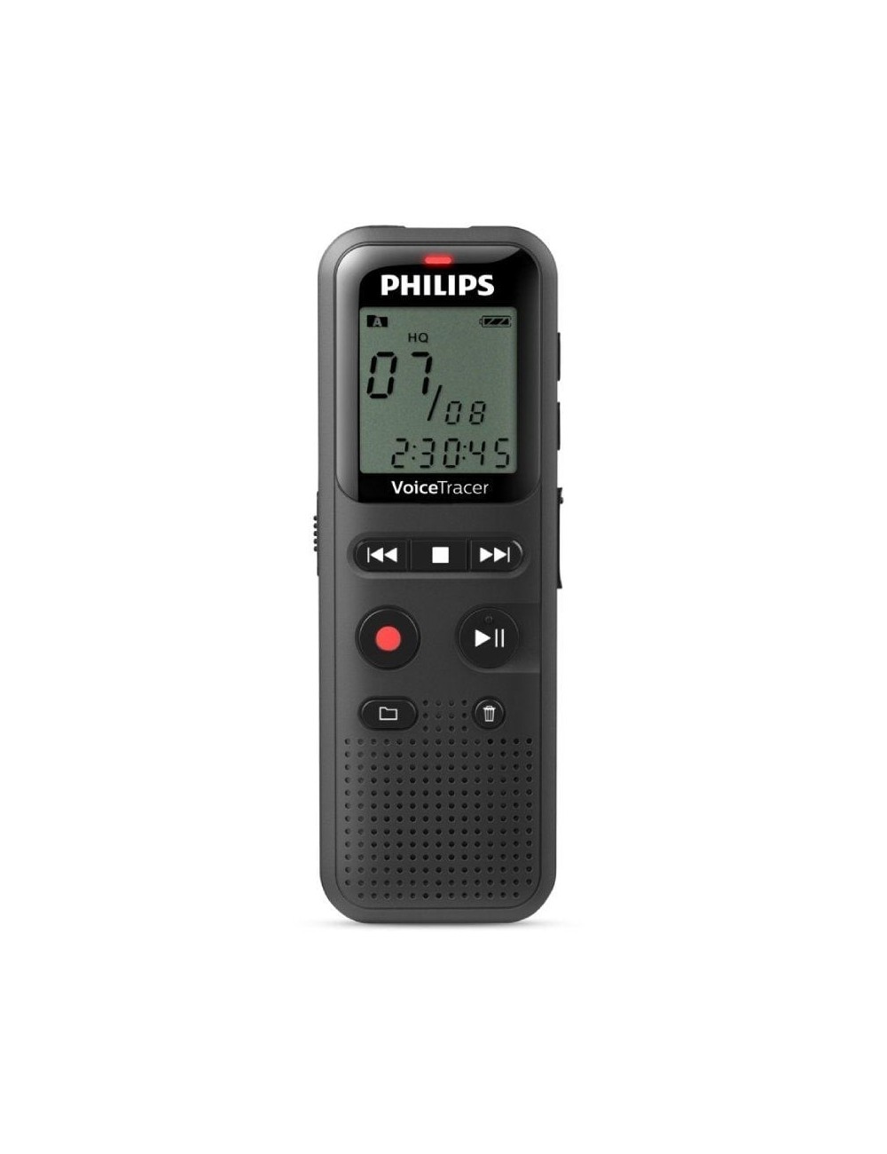 Grabadora de Voz Philips VoiceTracer DVT1160/ 8kHz/ Negro