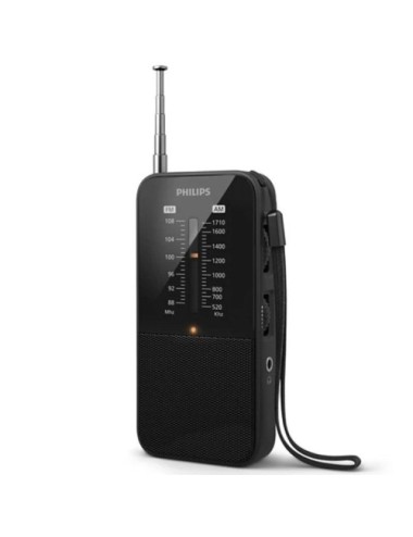 Radio Portátil Philips TAR1509/ Negra
