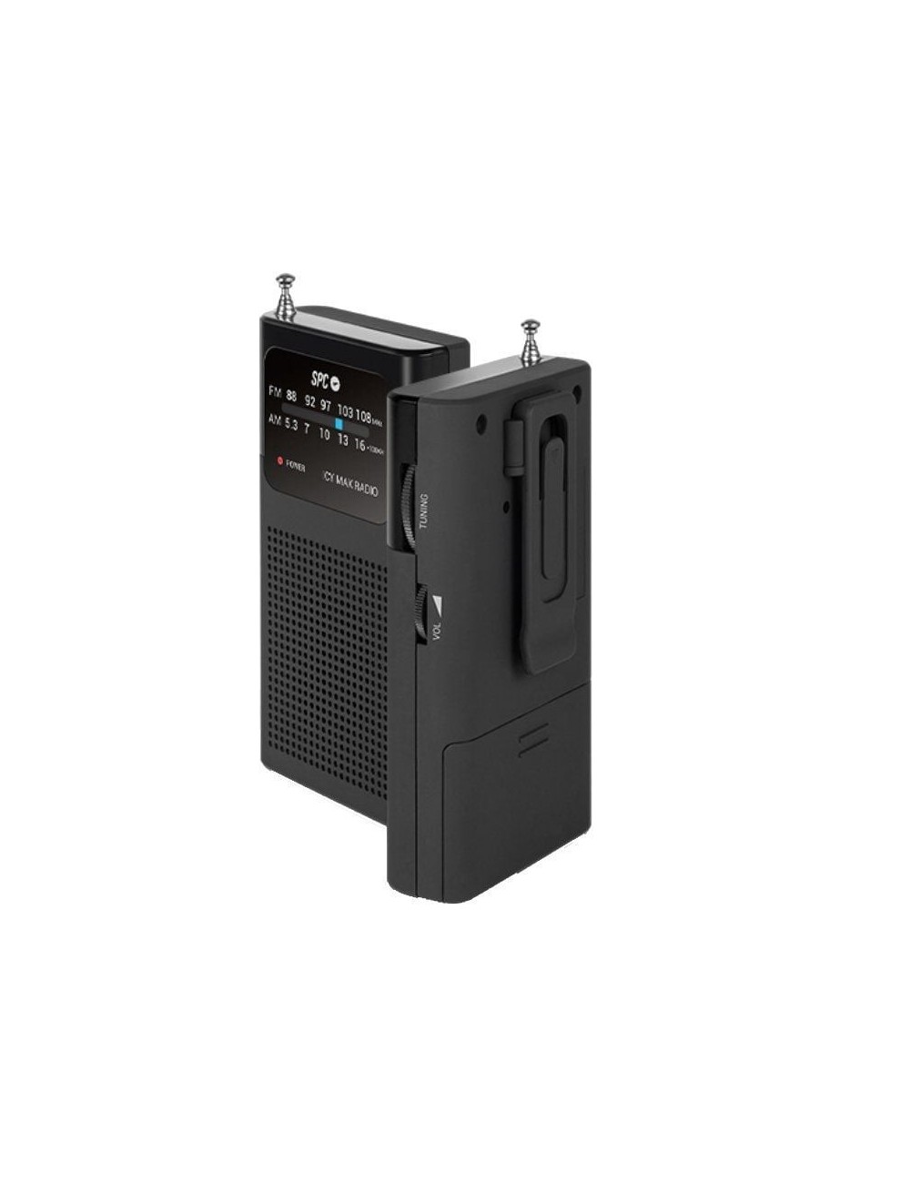 Radio Portátil SPC ICY Max/ Negra