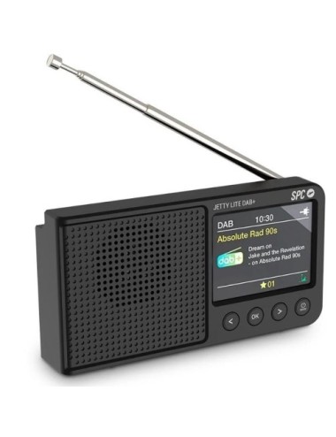 Radio Portátil SPC Jetty Lite Dab+/ Negra