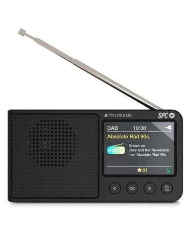 Radio Portátil SPC Jetty Lite Dab+/ Negra