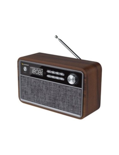 Radio Vintage Sunstech RPBT500/ Madera