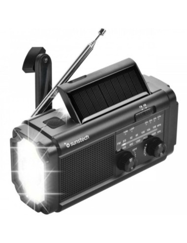 Radio Portátil Sunstech RPE25/ Negra