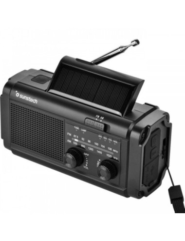 Radio Portátil Sunstech RPE25/ Negra