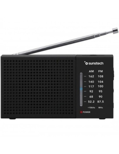 Radio Portátil Sunstech RPS412/ Negra