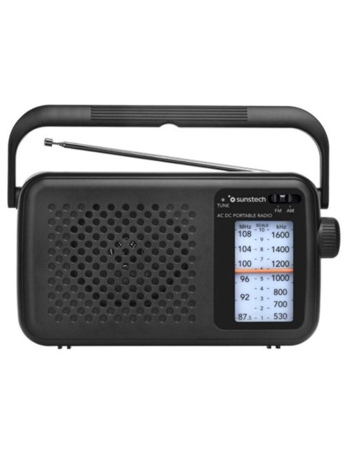 Radio Portátil Sunstech RPS760/ Negra