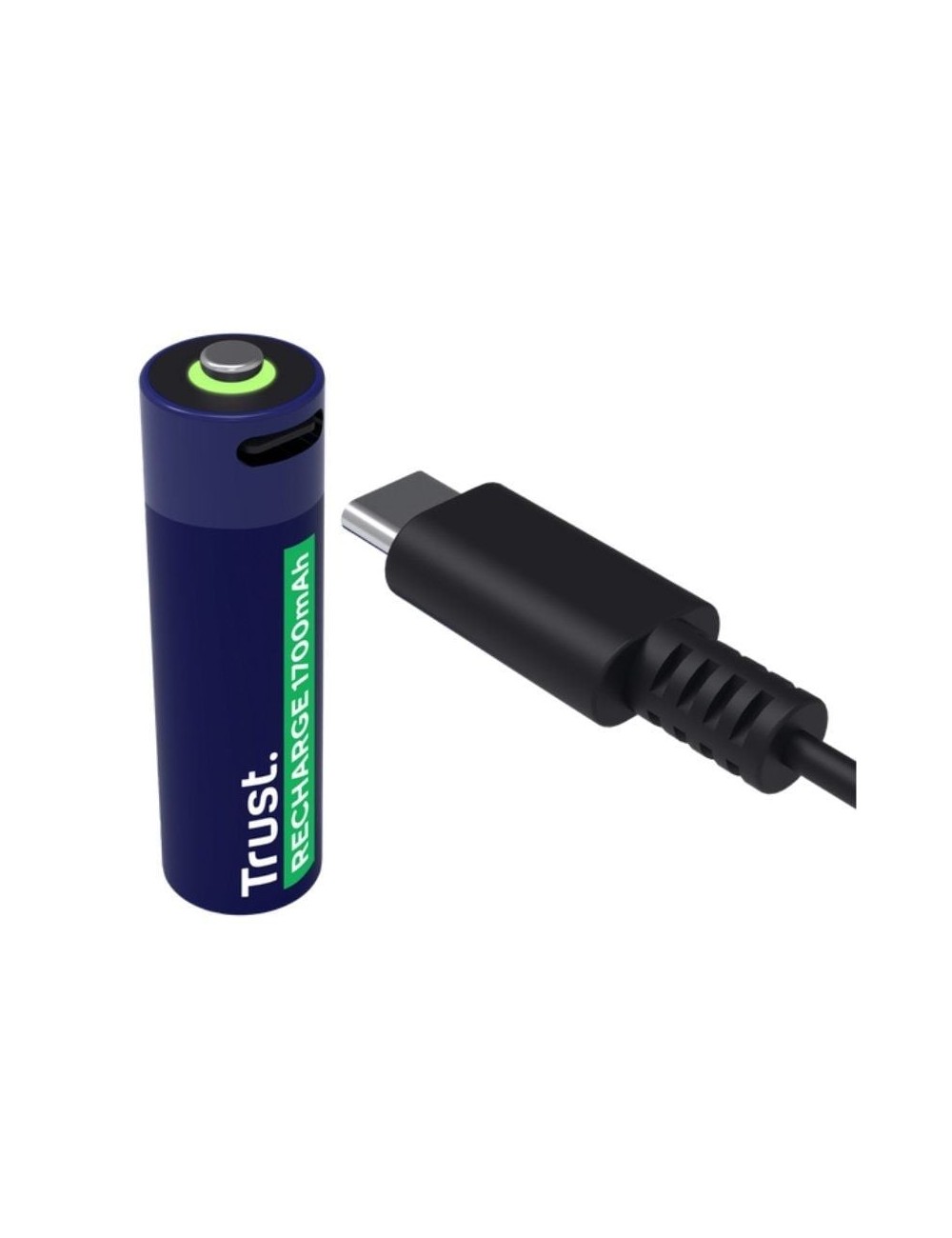 Pack de 2 Pilas AA Trust 25584/ Recargables