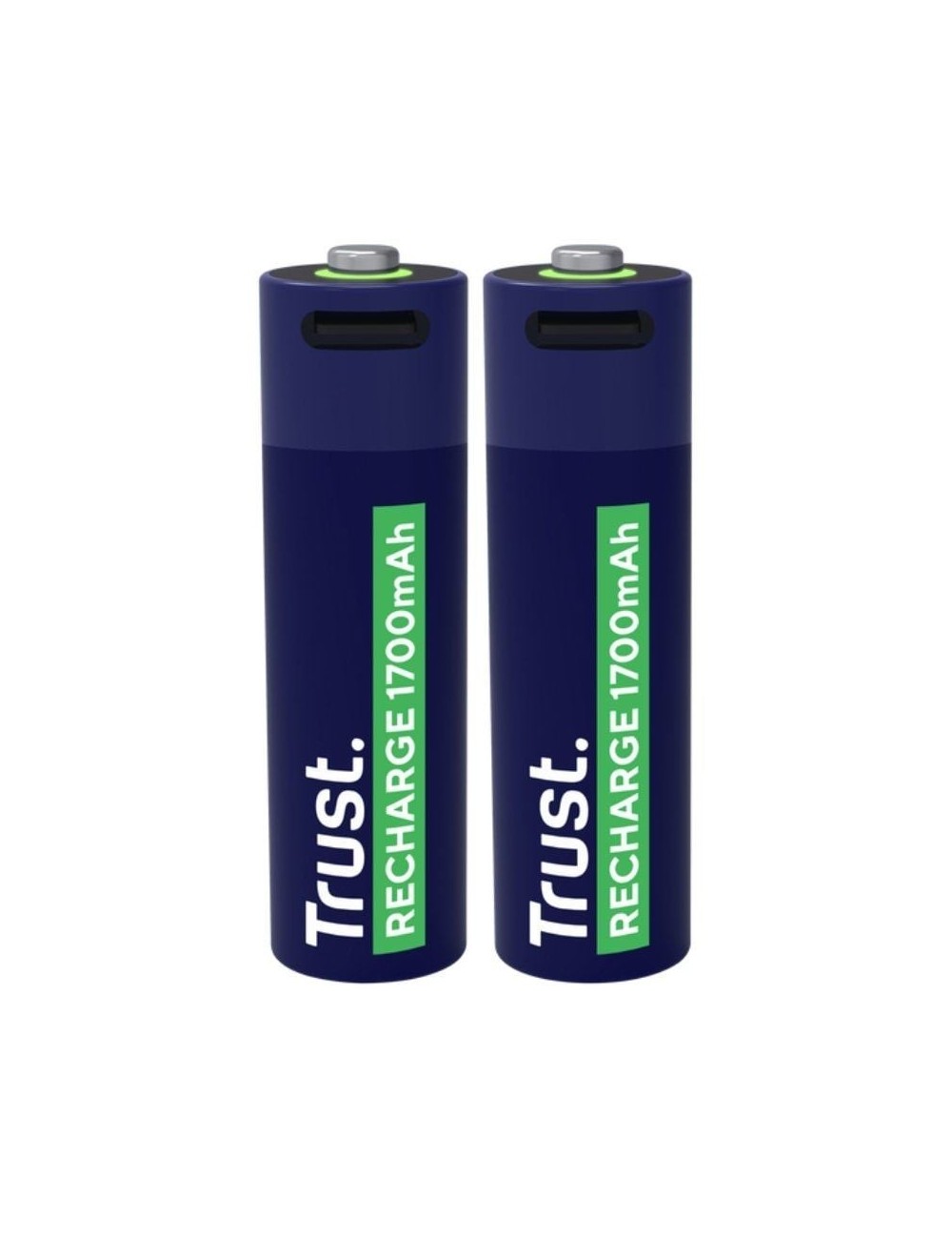 Pack de 2 Pilas AA Trust 25584/ Recargables