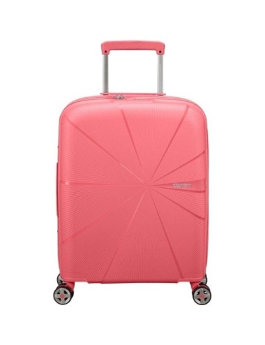 Maleta de Cabina American Tourister Starvibe Spinner 55cm/ 55x40x20cm/ 4 Ruedas/ Coral