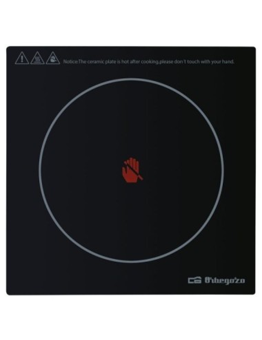 Vitrocerámica Orbegozo PCE 5000/ 1 placa 205mm/ 2000W