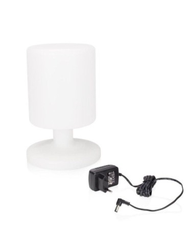 Lámpara de Mesa Smartwares 5000.472/ 4.7W/ Blanca