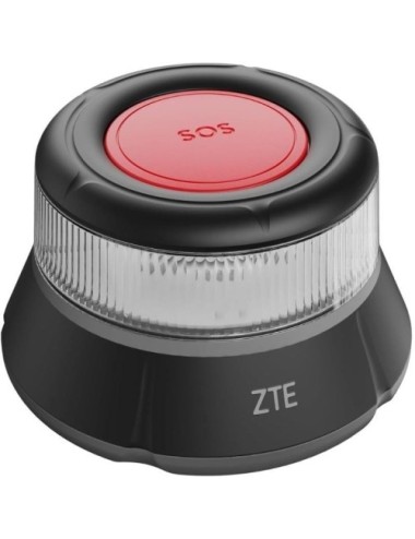Luz baliza de emergencia para coche ZTE E1 V16/ Homologada/ Base Imantada/ Geolocalizable/ Funciona a Pilas