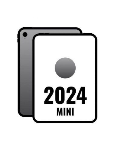 iPad Mini 8.3' 2024 7th WiFi/ A17 Pro/ 128GB/ Gris Espacial- MXN63TY/A