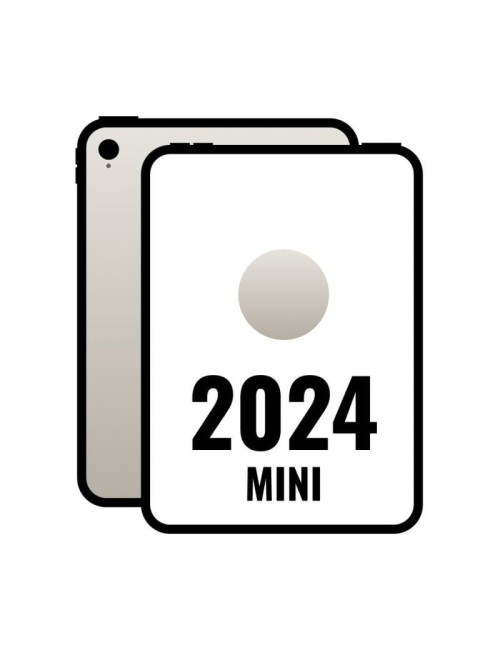 iPad Mini 8.3' 2024 7th WiFi/ A17 Pro/ 128GB/ Blanco Estrella- MXN83TY/A