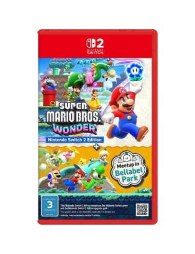 Juego para Consola Nintendo Switch 2 Super Mario Bros. Wonder + Parque Belabel