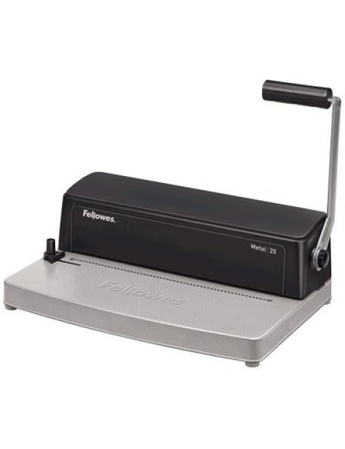 Encuadernadora Fellowes Metal 25/ Grafito