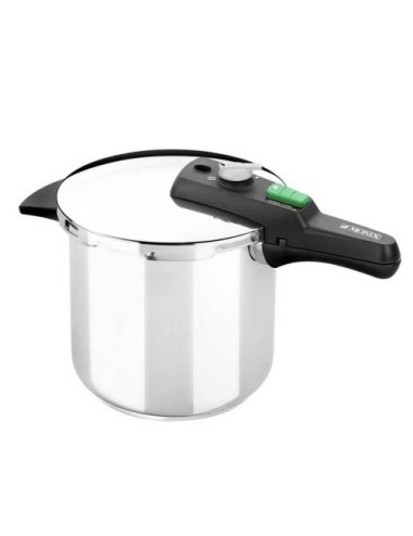 Olla a Presión Rápida Monix Quick M560003/ Ø22cm/ 7L/ Acero Inoxidable