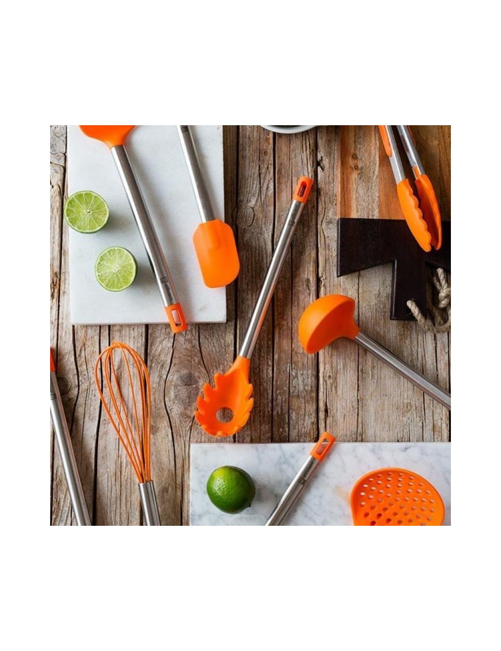 Paleta Lengua Pastelera Bra Efficient A195006/ Naranja