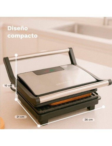 Grill Eléctrico Grunkel GRL-MARBLE/ 1000W/ Tamaño 230*145mm