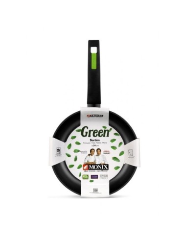 Sartén Monix Green M481218/ Ø18cm/ Aluminio forjado/ Apta para Inducción
