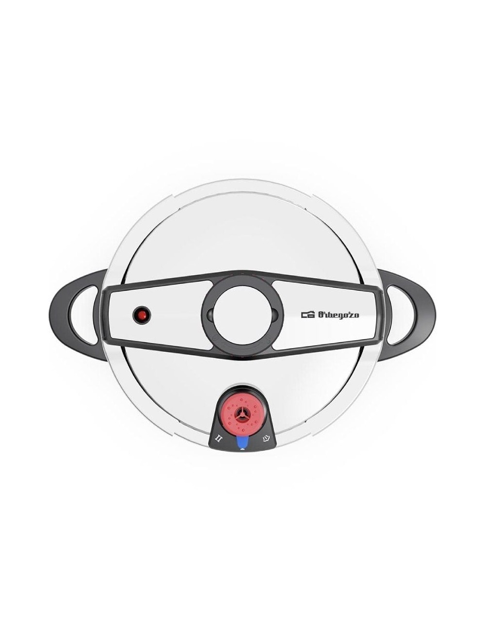 Olla a Presión Orbegozo HP 4200/ 4L/ Acero Inoxidable/ Apta para Inducción