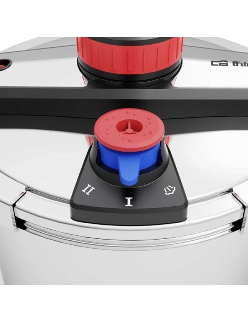 Olla a Presión Orbegozo HP 4200/ 4L/ Acero Inoxidable/ Apta para Inducción