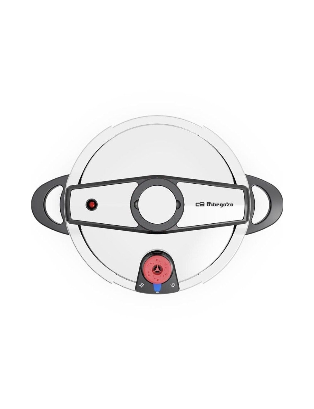 Olla a Presión Orbegozo HP 6200/ 6L/ Acero Inoxidable/ Apta para Inducción